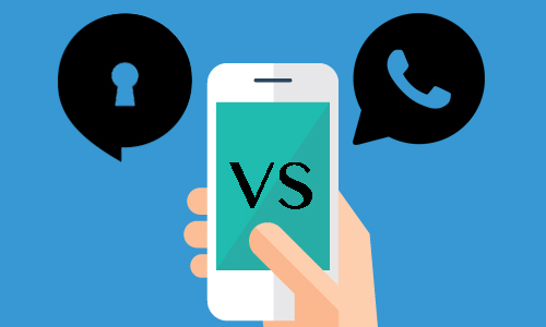 مقارنة : بين تطبيق المراسلة Whatsapp و Signal وأيهما أكثر أماناً ؟ مدونة نظام أون لاين التقنية