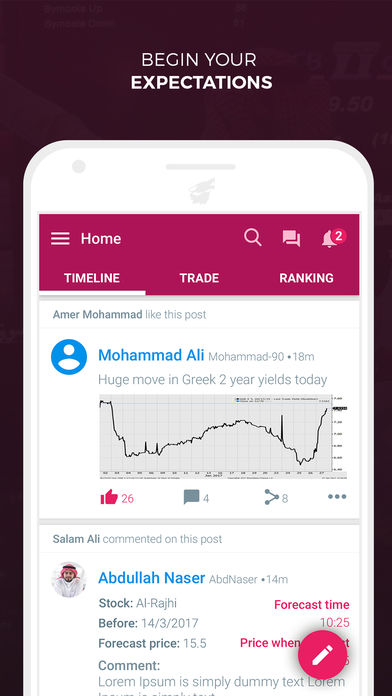 تطبيق تريدر Tridder يعتبر أكبر شبكة اجتماعية مختصة في البورصة السعودية وسوق الفوركس مدونة نظام أون لاين التقنية