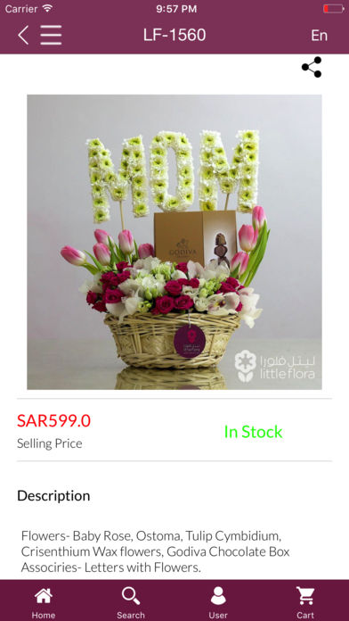 تطبيق ليتل فلورا Little Flora أول بائع أزهار على الإنترنت في الرياض والمملكة العربية السعودية مدونة نظام أون لاين التقنية