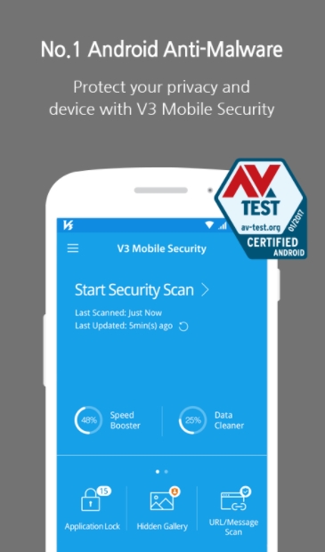 تطبيق V3 Mobile Security