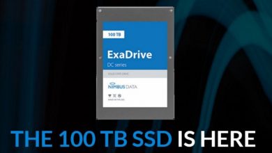 شركة Nimbus Data تطلق أكبر قرص تخزين فائق السرعة SSD بسعة 100 تيرابايت مدونة نظام أون لاين التقنية