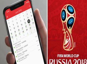 تعرف على كيفية إضافة جدول كأس العالم 2018 إلى تقويم الآيفون مدونة نظام أون لاين التقنية