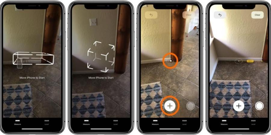 هكذا تستطيع استخدام تطبيق قياس المساحات Measure على iPhone مدونة نظام أون لاين التقنية