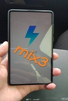 تسريبات: صور لجوال Xiaomi Mi Mix 3 تكشف عن مواصفاته مدونة نظام أون لاين التقنية