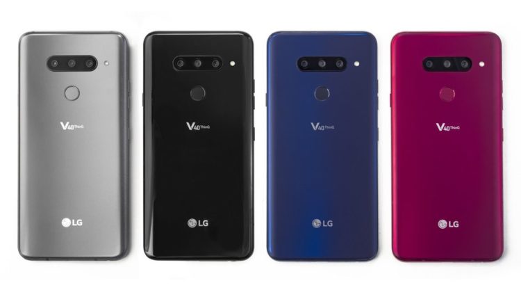 شركة LG تكشف رسمياً عن الهاتف الرائد LG V40 ThinQ مع خمس كاميرات مدونة نظام أون لاين التقنية