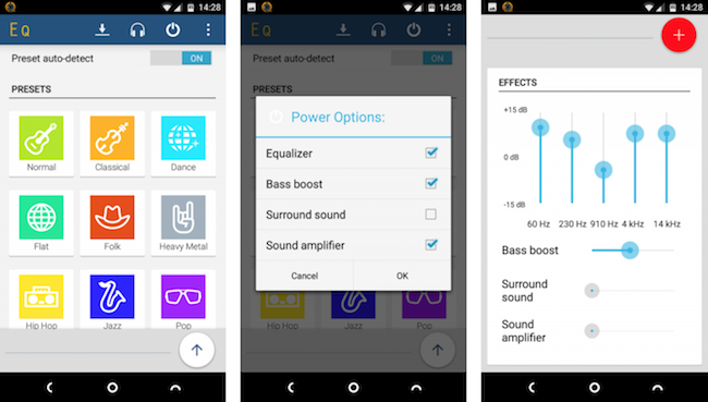 تطبيق Equalizer لرفع صوت سماعات هواتف الأندرويد بدرجة كبيرة مدونة نظام أون لاين التقنية
