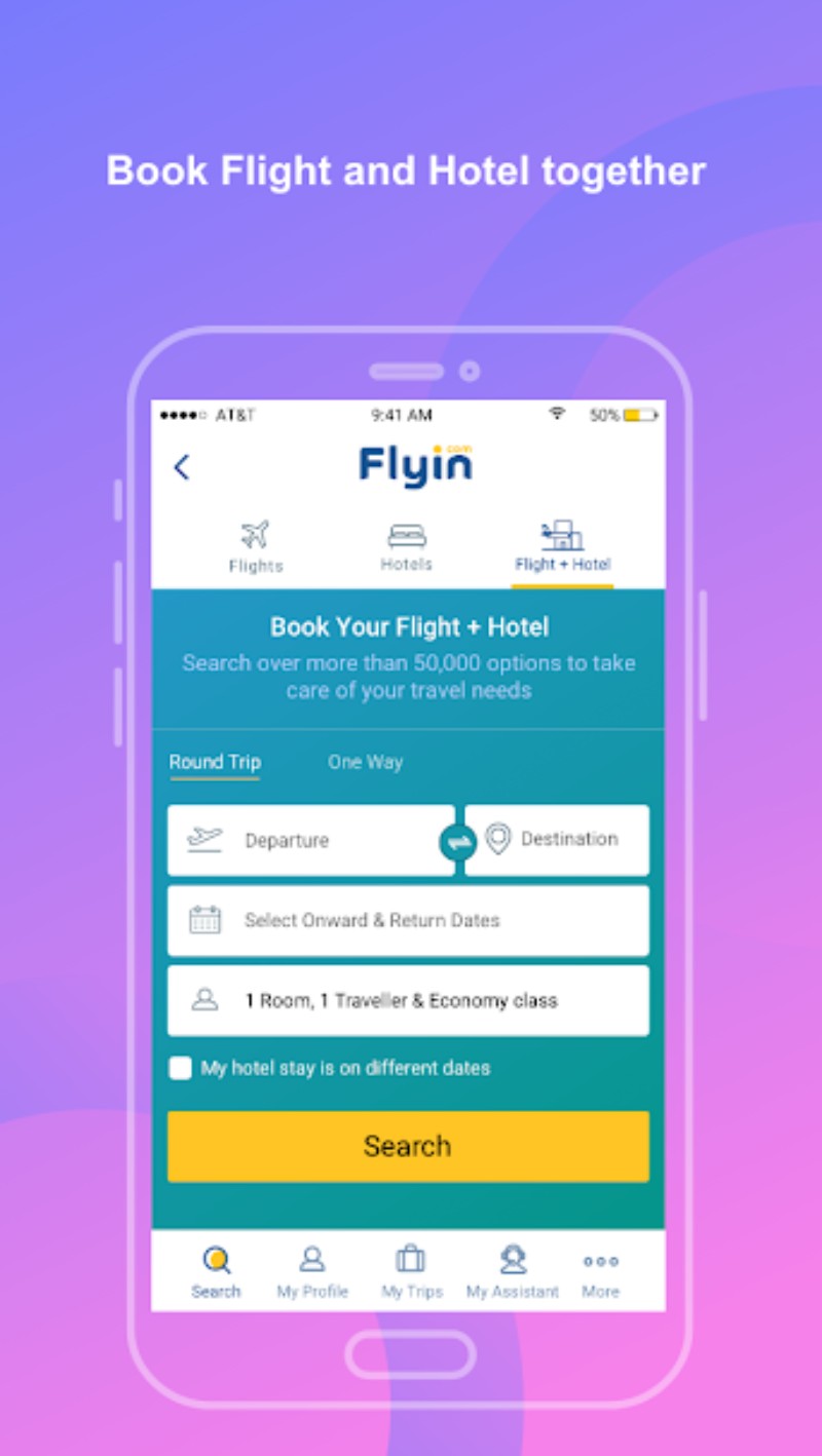 تطبيق Flyin.com - طيران و فنادق لحجز الفنادق ورحلات الطيرات والحصول على أفضل الأسعار مدونة نظام أون لاين التقنية