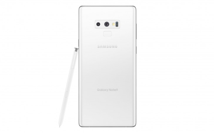 سامسونج تكشف الستار رسمياً عن النسخة البيضاء الرائعة جوال Galaxy Note 9 مع جائزة مدونة نظام أون لاين التقنية