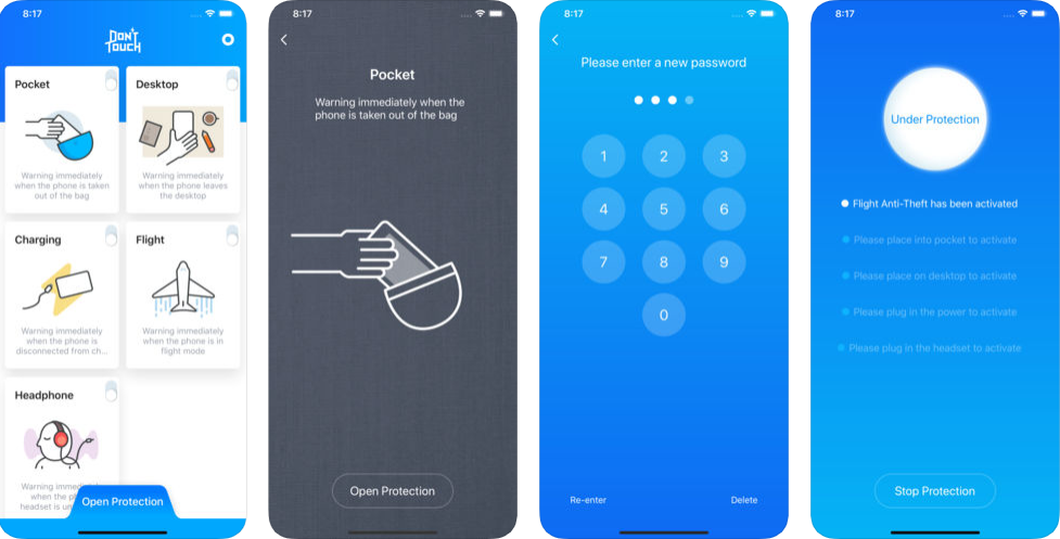 تطبيق Dont Touch - Device Guard يصور أي شخص يحاول سرقة جوالك ويرسلها على الايميل مدونة نظام أون لاين التقنية