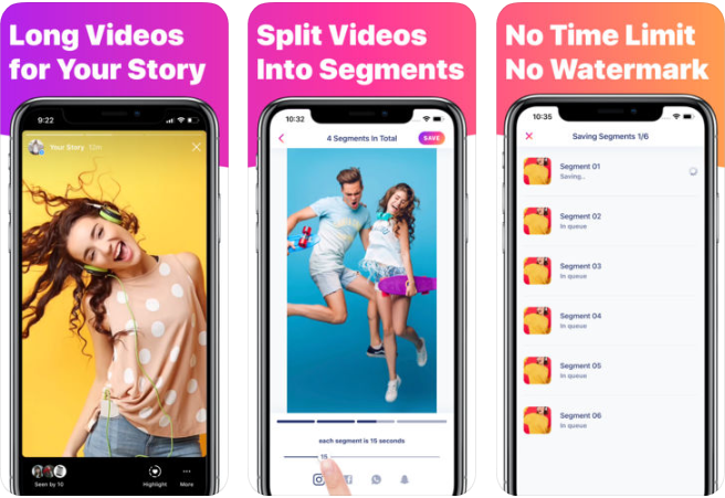 تطبيق Long Video for Instagram Story لرفع القصص الطويلة في مواقع التواصل مدونة نظام أون لاين التقنية