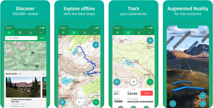 تطبيق ViewRanger: Hike, Ride or Walk لاستكشاف الاماكن السياحية بتقنية الواقع المعزز مدونة نظام أون لاين التقنية