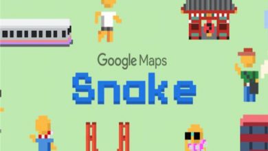 جوجل تطلق لعبة الثعبان الكلاسيكية المطورة في تطبيقها خرائط جوجل مدونة نظام أون لاين التقنية