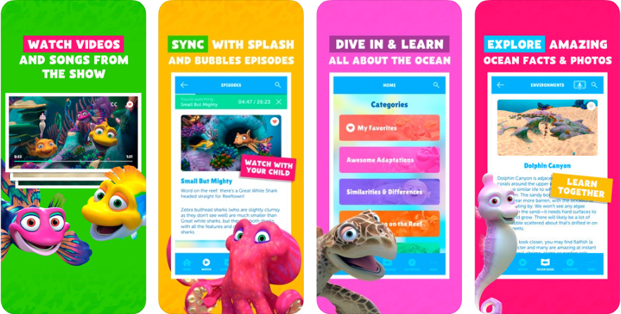 تطبيق Splash and Bubbles for Parents لمساعدة الأطفال على بناء المهارات التي يحتاجونها مدونة نظام أون لاين التقنية