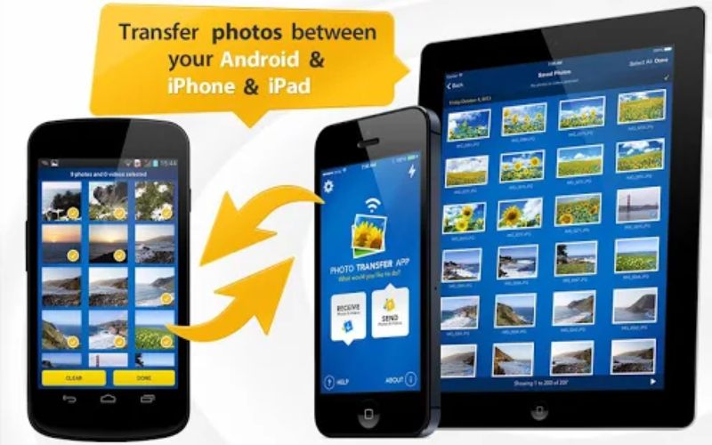 تطبيق Photo Transfer App