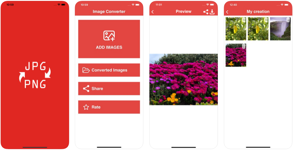 تطبيق Simple Image Converter لتحويل الصور إلى صيغ مختلفة لتسهيل مشاركتها مدونة نظام أون لاين التقنية