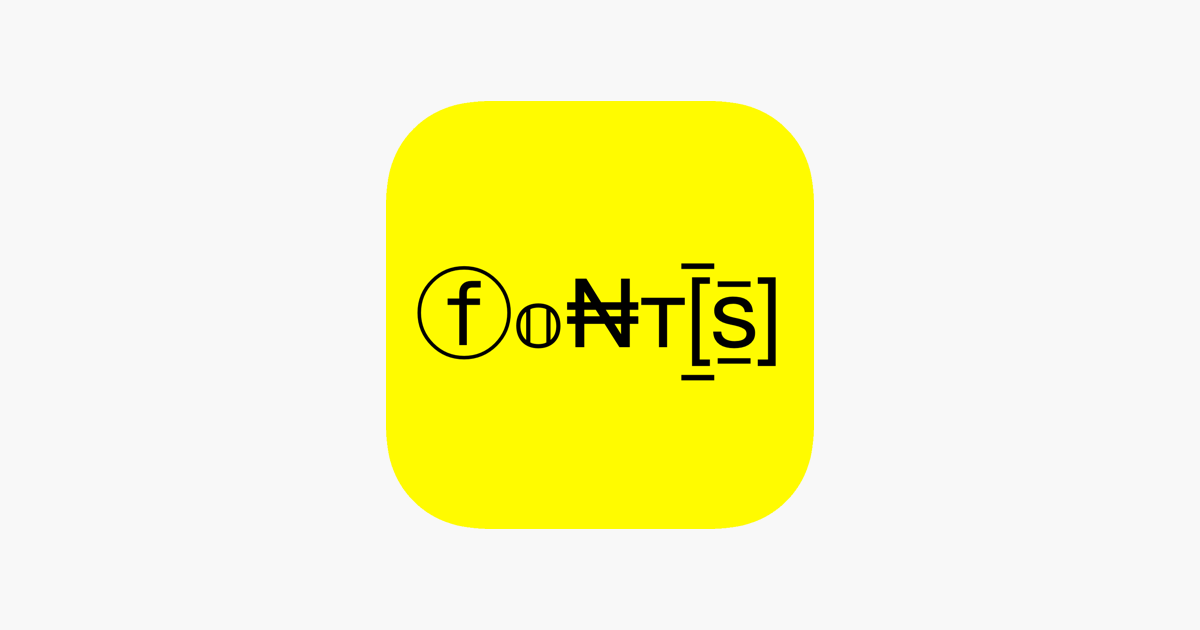 تطبيق Fonts for Snap