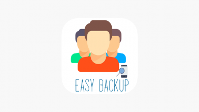 تطبيق My Easy Backup لصنع نسخ احتياطية لجهات اتصالك وتخزينها بطرق عديدة مدونة نظام أون لاين التقنية