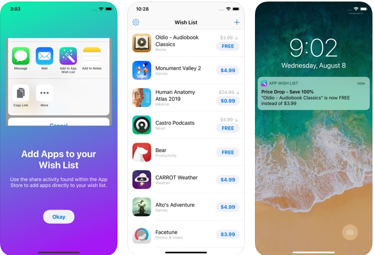 تطبيق App Wish List & Price Tracker
