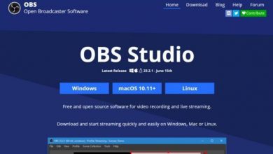 برنامج OBS Studio لتسجيل الشاشة على أجهزة الكمبيوتر، يعمل على ويندوز وماك مدونة نظام أون لاين التقنية