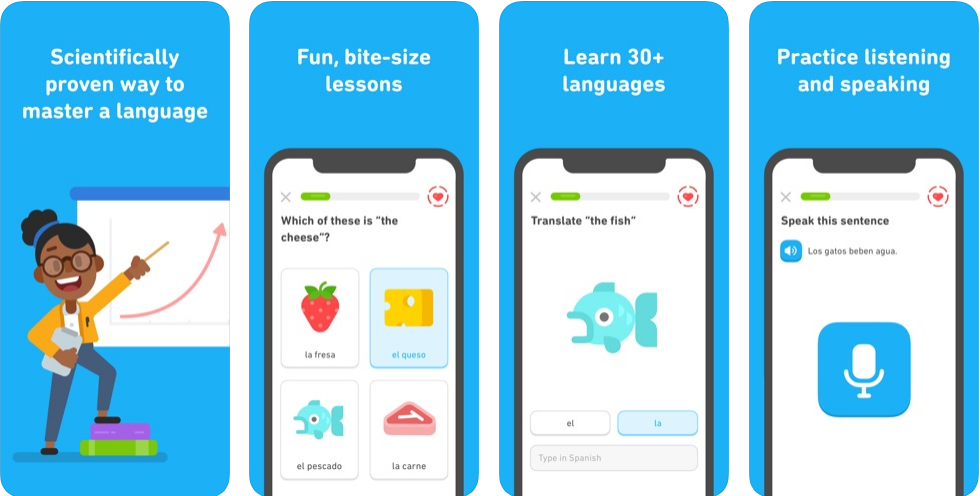 تطبيق Duolingo دوولينجو