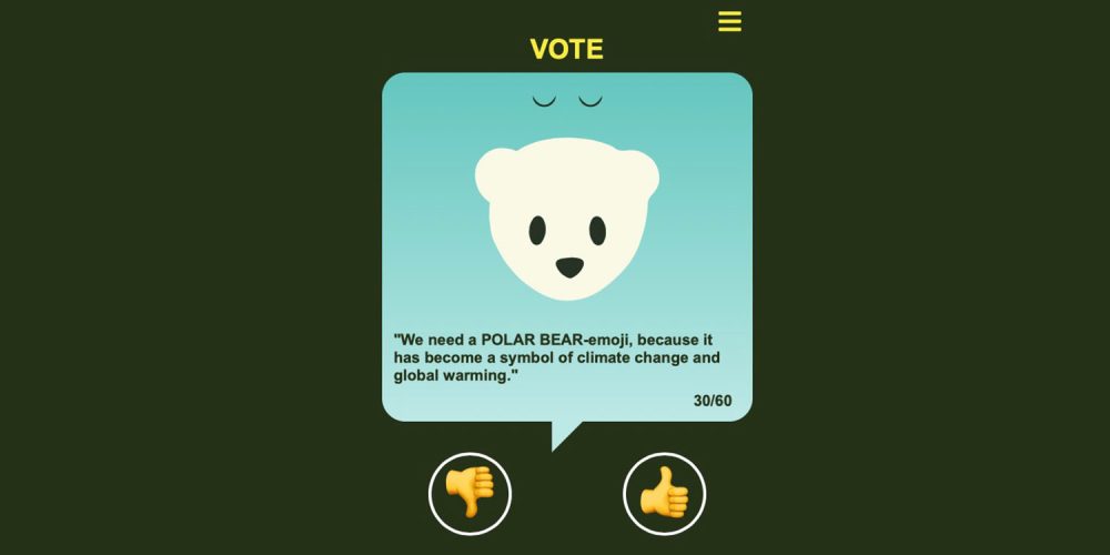 موقع Emoji Voter