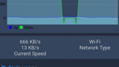 تطبيق Net Speed ​​Indicator