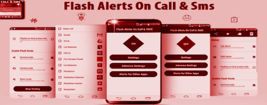 تطبيق Flash On Call and SMS 2020