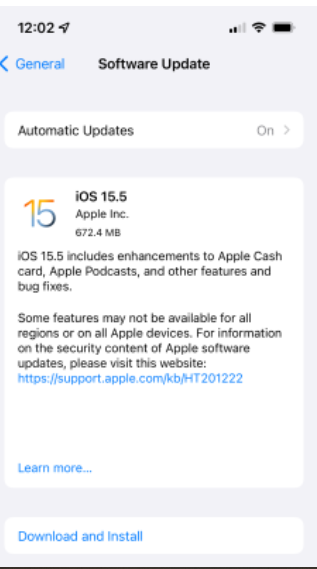 آبل تطلق تحديث iOS 15.5 و iPadOS 15.5 مدونة نظام أون لاين التقنية